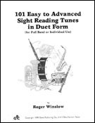 101 Easy To Advanced Sight Reading Tunes Trumpet Duet cover